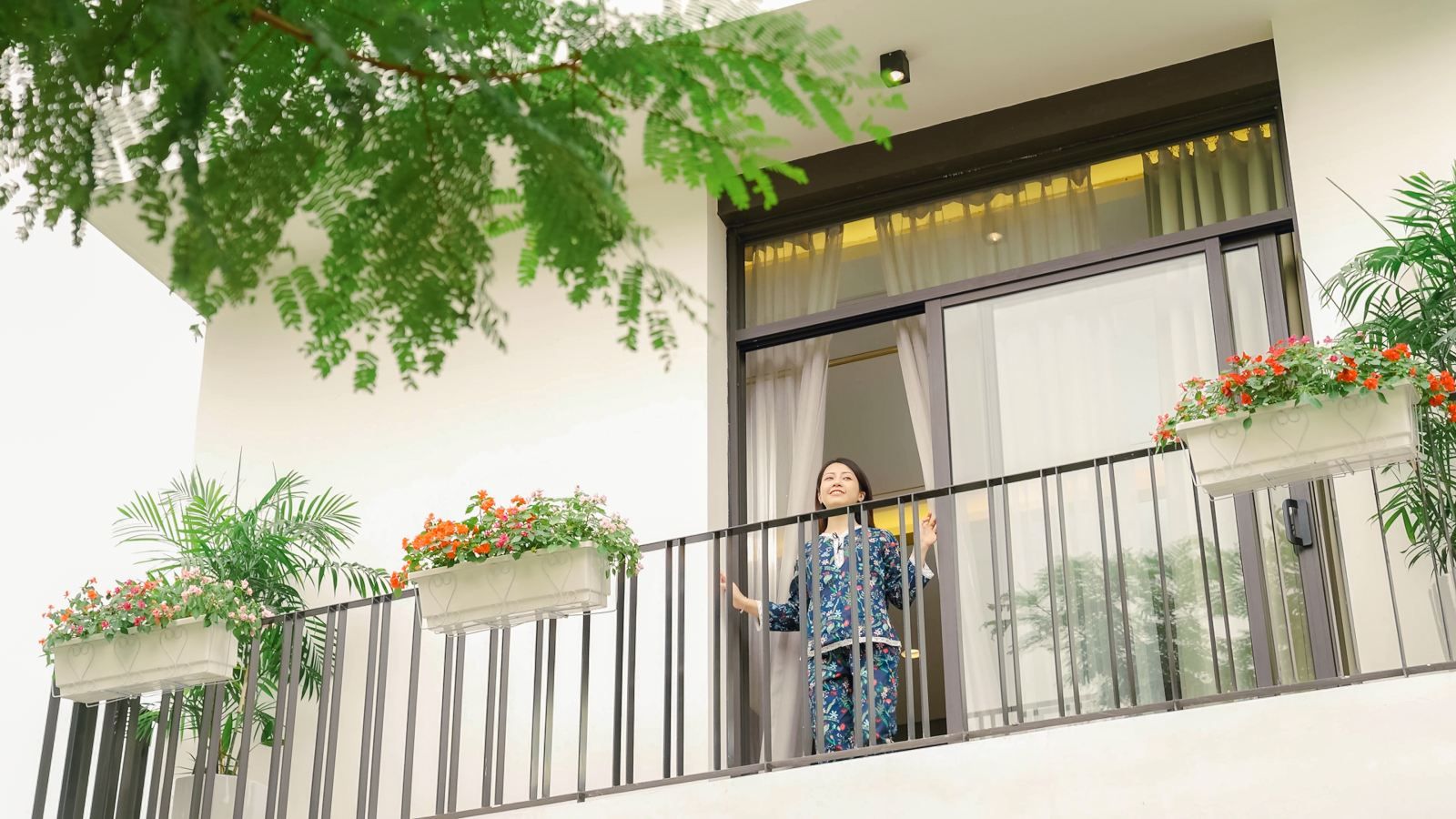 Cho thuê biệt thự 170m2 x 3 tầng tại Hado Charm Villas hướng Bắc